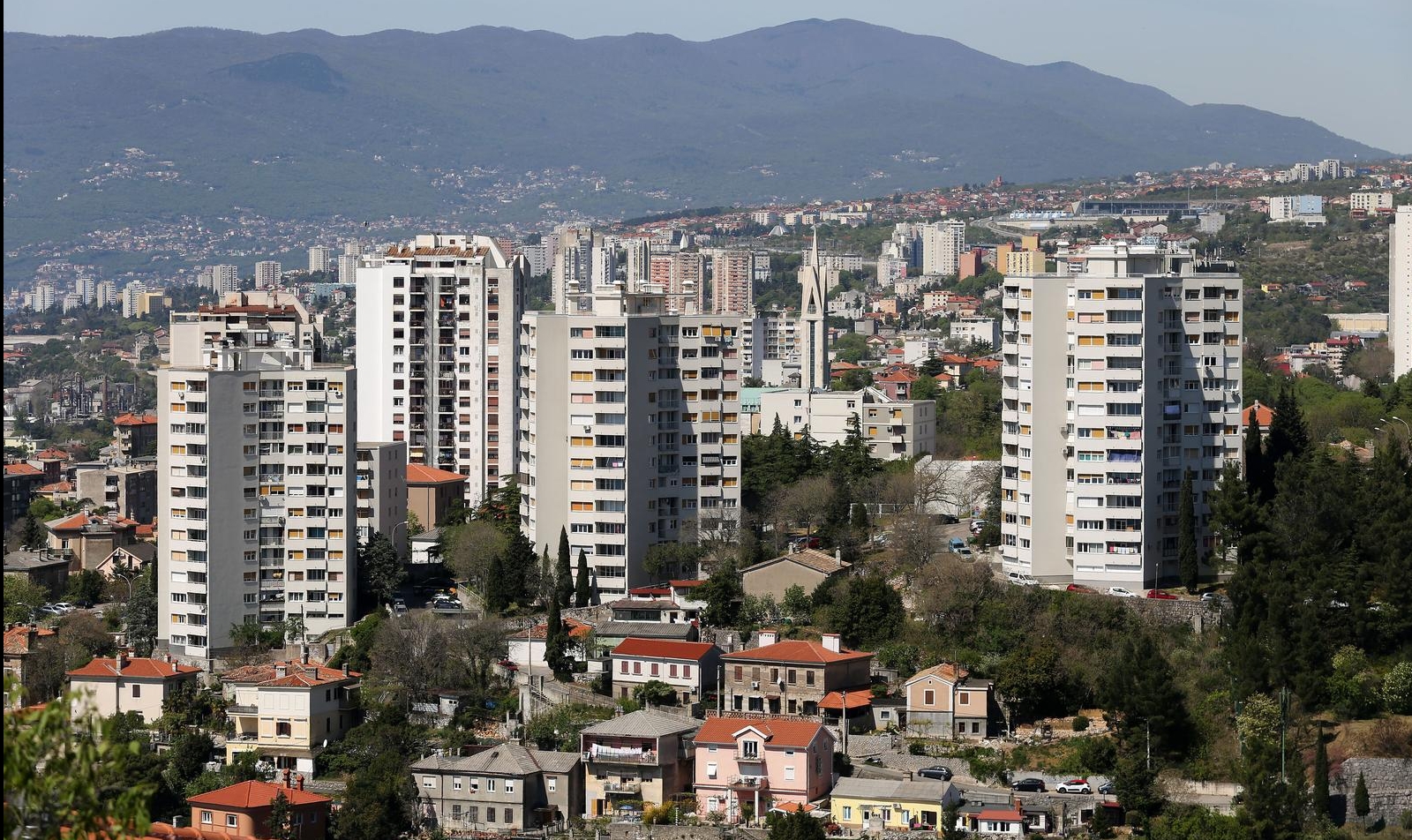 Panorama grada Rijeke