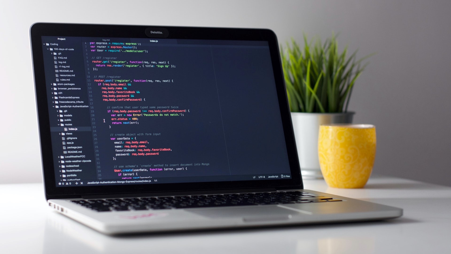 laptop posao programiranje html css