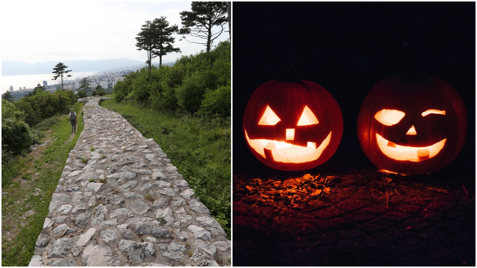 kostrena halloween bicikla