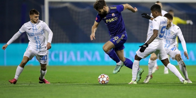 Dinamo i Rijeka sastali se u četvrtfinalu hrvatskog nogometnog kupa