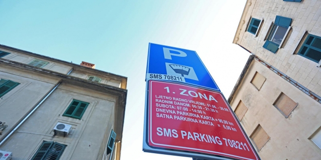 21.07.2016., Split – Prva parkirna zona u Splitu.Photo: Borna Filic/PIXSELL