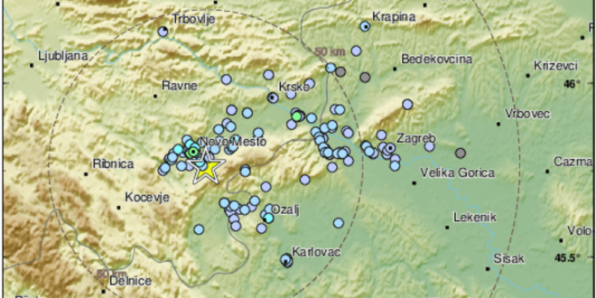 potres slovenija