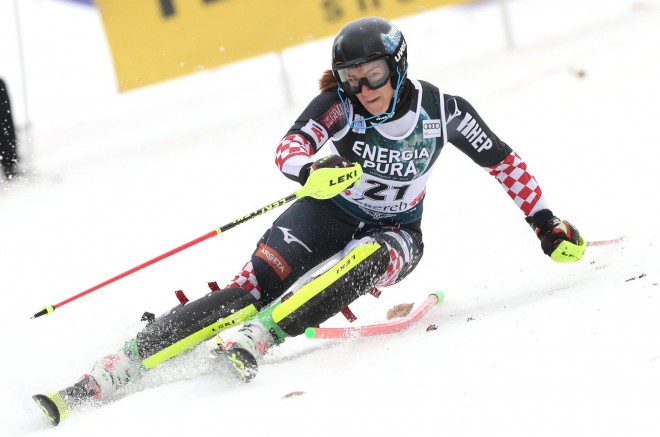 Zagreb: Prva vožnja ženskog slaloma Audi FIS Svjetskog skijaškog kupa