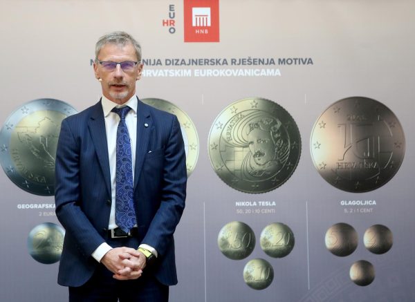 Zagreb: Boris Vujčić dodijelio nagrade autorima najuspješnijih dizajnerskih rješenja hrvatskih eurokovanica