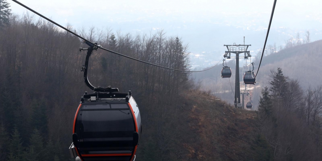 Probna vožnja sljemenske žičare Probna vožnja sljemenske žičare