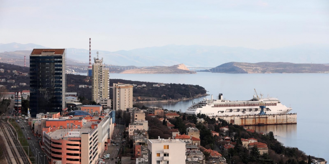 Panorama grada Rijeke Panorama grada Rijeke