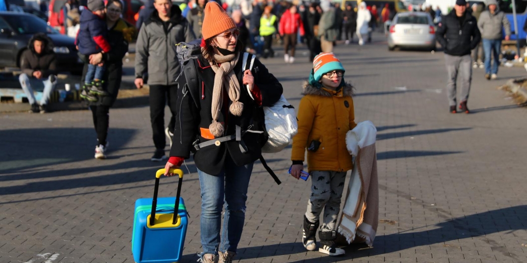 U gradu Przemysl na Poljskoj granici postavljen je punkt za izbjeglice U gradu Przemysl na Poljskoj granici postavljen je punkt za izbjeglice