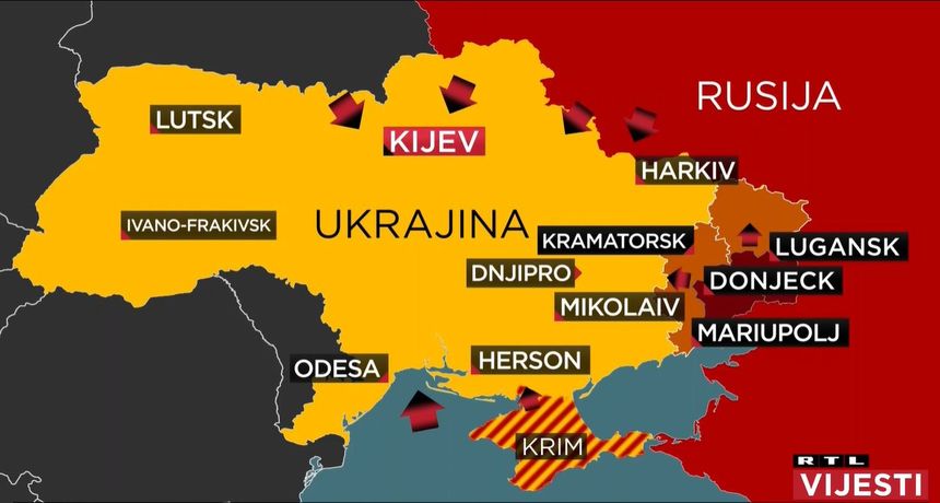 ukrajina karta rusijA ukrajina karta rusijA