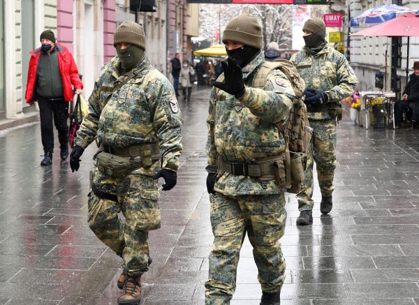 Patrole EUFOR-a na sarajevskim ulicama