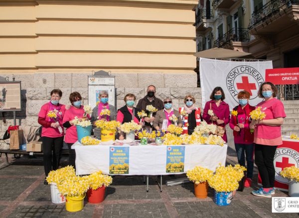 Crveni križ Opatija, Dan narcisa 2022, Foto Luigi Opatija, Grad