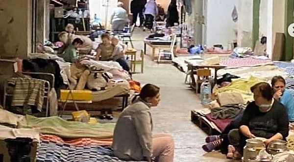 ukrajina podzemna željeznica Olena Zelenska instagram