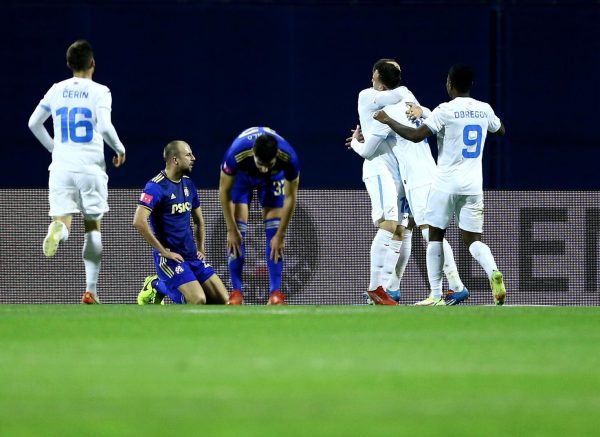 Dinamo i Rijeka sastali se u četvrtfinalu hrvatskog nogometnog kupa