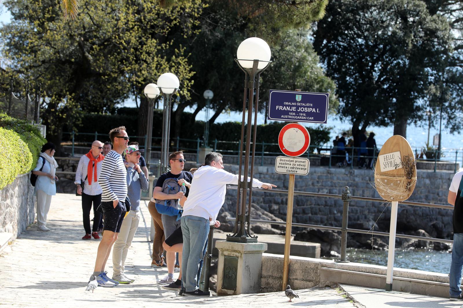 Opatija: Stigli brojni turisti za uskrsne blagdane