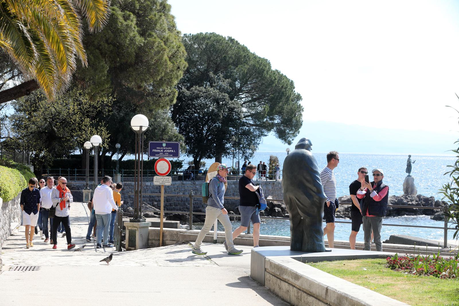 Opatija: Stigli brojni turisti za uskrsne blagdane