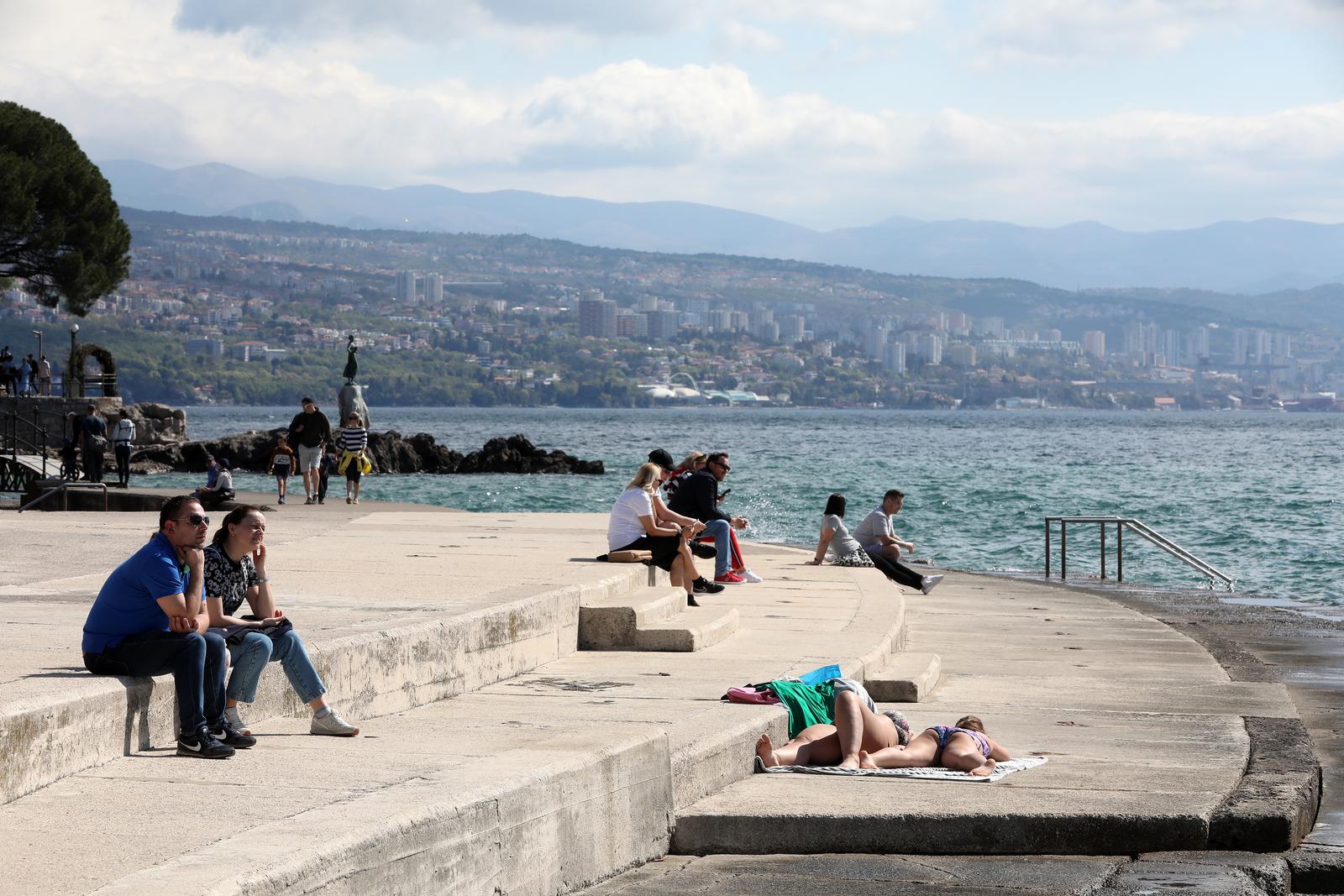 Opatija: Stigli brojni turisti za uskrsne blagdane