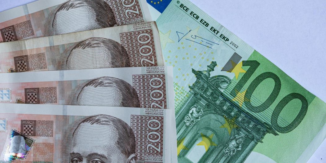 Ilustracija kućne štednje papirnatog novca Ilustracija kućne štednje papirnatog novca