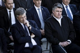 Unatoč napetostima Milanović i Plenković ipak rame uz rame Unatoč napetostima Milanović i Plenković ipak rame uz rame