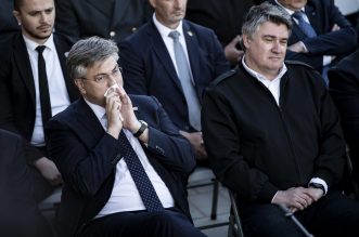 Unatoč napetostima Milanović i Plenković ipak rame uz rame Unatoč napetostima Milanović i Plenković ipak rame uz rame