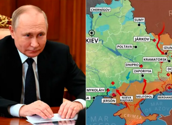 putin karta rat ukrajina
