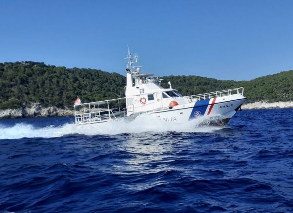 Brod Danče Lučke kapetanije Dubrovnik