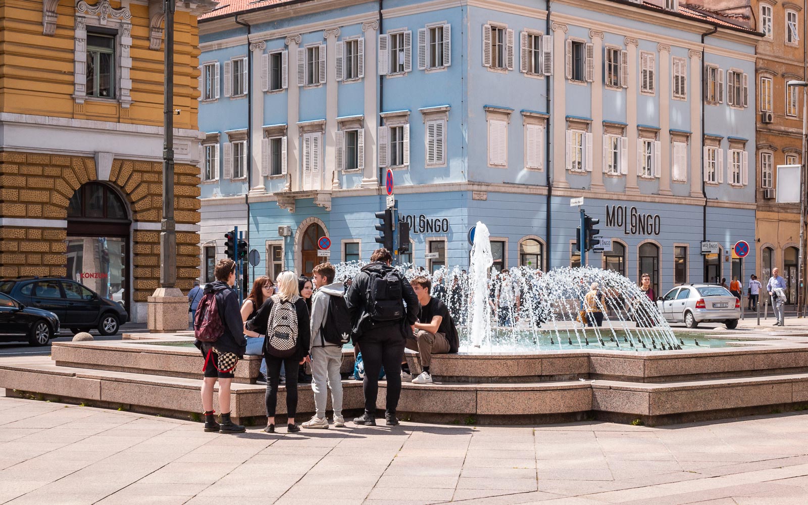 Jadranski trg Rijeka učenici-6