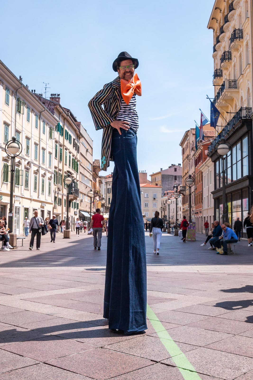 Korzo Rijeka ulični zabavljač-8