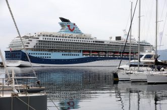 Rijeka: Prvi ovogodišnji kruzer Marella Explorer 2 uplovio u luku