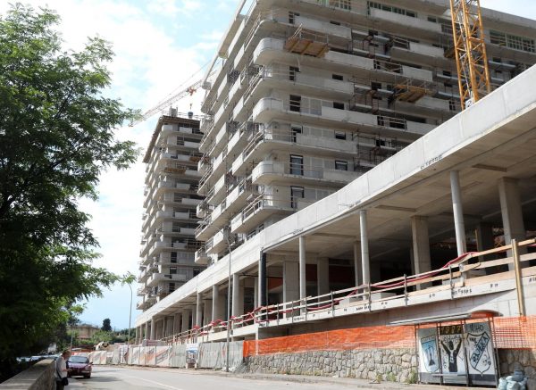 Gradilište stambeno trgovačkog kompleksa RIO Rijeka