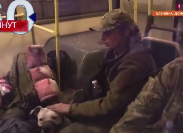 azov branitelji autobus twitter