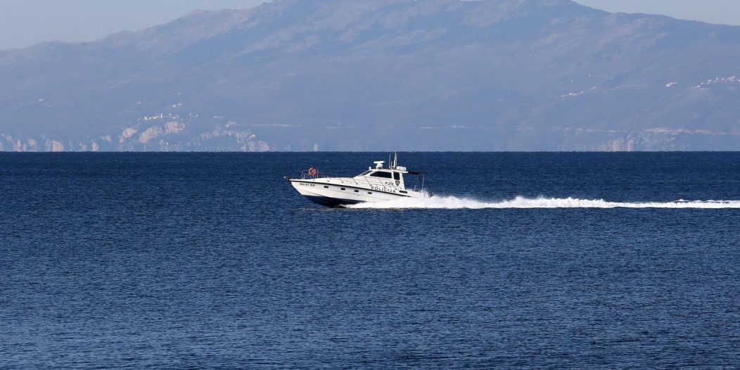 Gliser Pomorske policije u Kvarnerskom zaljevu Gliser Pomorske policije u Kvarnerskom zaljevu