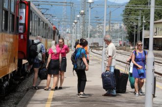 Regiojetov vlak sa turistima iz Češke stigao na riječki kolodvor