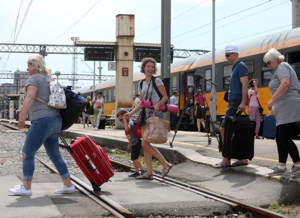 Regiojetov vlak sa turistima iz Češke stigao na riječki kolodvor