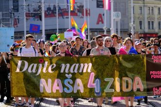 Zagreb: 21. Povorka ponosa pod sloganom “Dajte nam naša četiri zida!” Zagreb: 21. Povorka ponosa pod sloganom “Dajte nam naša četiri zida!”