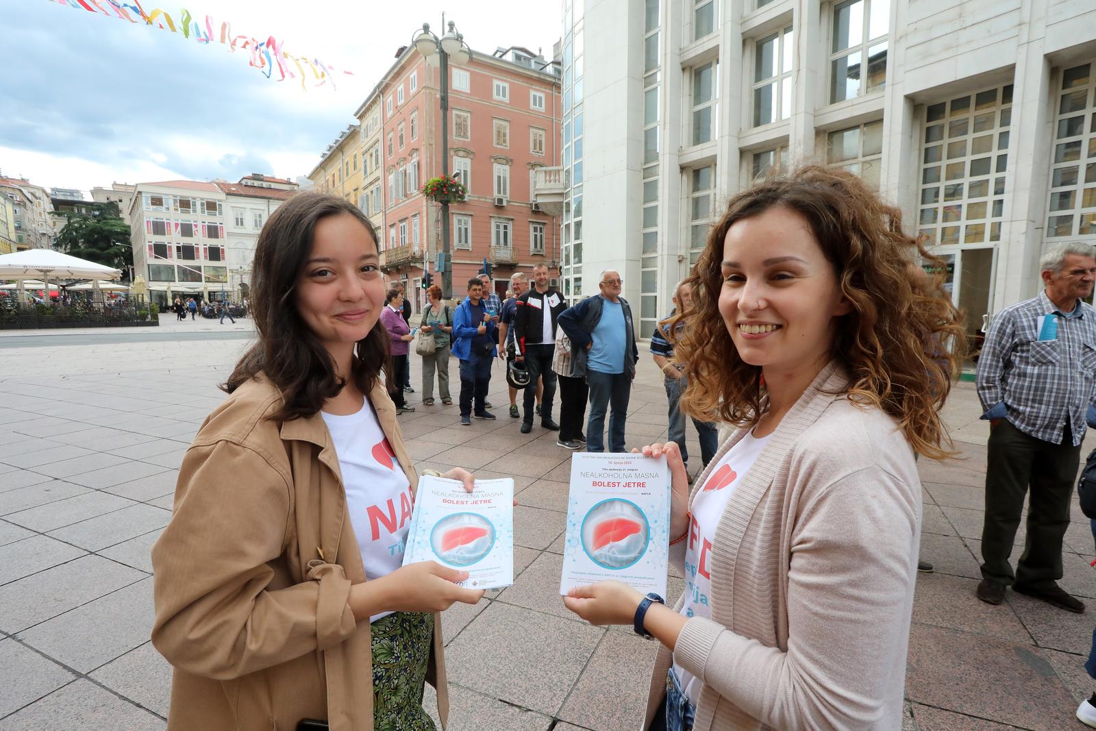 Rijeka: Povodom Svjetskog dana svjesnosti o nealkoholnoj masnoj bolesti jetre besplatno testiranje građana na Trgu 111. brigade HV