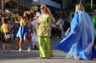 U Rijeci velika ljetna karnevalska povorka U Rijeci velika ljetna karnevalska povorka