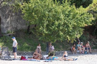 Prvi dan ljeta na plaži Kantrida Prvi dan ljeta na plaži Kantrida