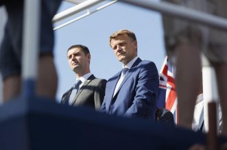 U riječkom brodogradilištu 3. Maj u more porinut kruzer za australskog naručitelja U riječkom brodogradilištu 3. Maj u more porinut kruzer za australskog naručitelja