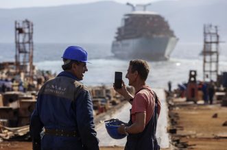U riječkom brodogradilištu 3. Maj u more porinut kruzer za australskog naručitelja U riječkom brodogradilištu 3. Maj u more porinut kruzer za australskog naručitelja