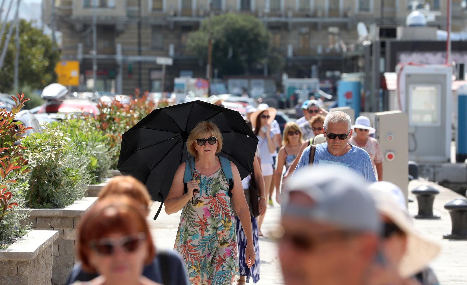Vrućine na ulicama grada Rijeke