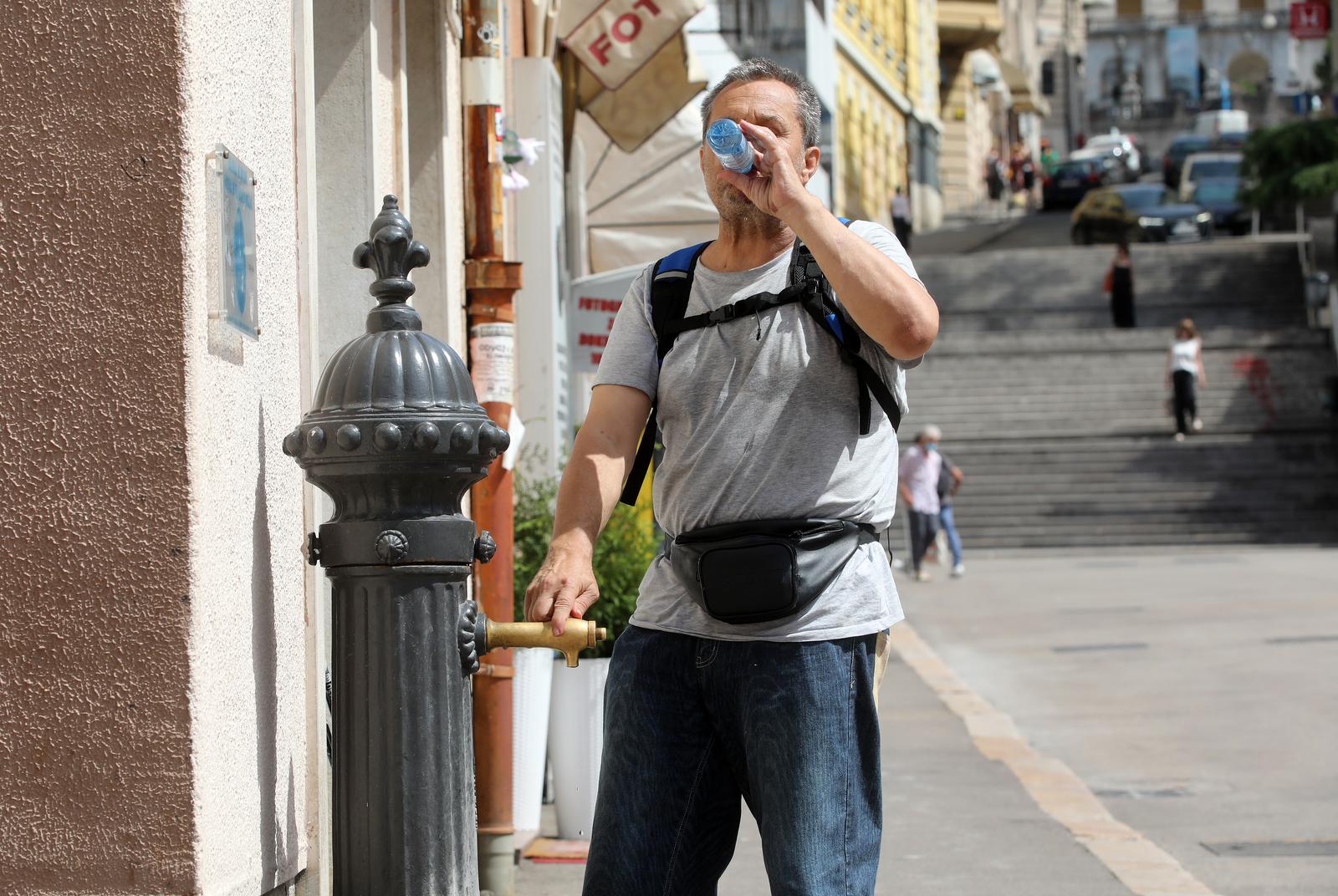 Vrućine na ulicama grada Rijeke