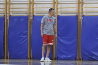 Opatija: Trening hrvatskih košarkaša uoči kvalifikacijske utakmice za Svjetsko prvenstvo protiv Finske Opatija: Trening hrvatskih košarkaša uoči kvalifikacijske utakmice za Svjetsko prvenstvo protiv Finske