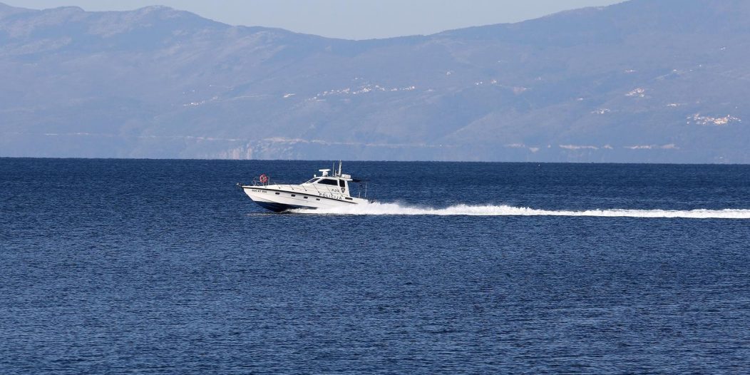 Gliser Pomorske policije u Kvarnerskom zaljevu Gliser Pomorske policije u Kvarnerskom zaljevu