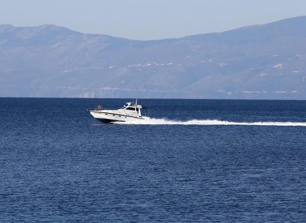 Gliser Pomorske policije u Kvarnerskom zaljevu