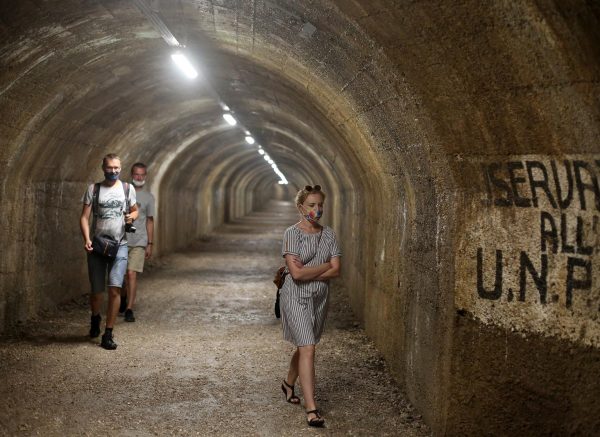 Rijeka: Turisti u obilasku riječkog tunela poznatog i kao TunelRi
