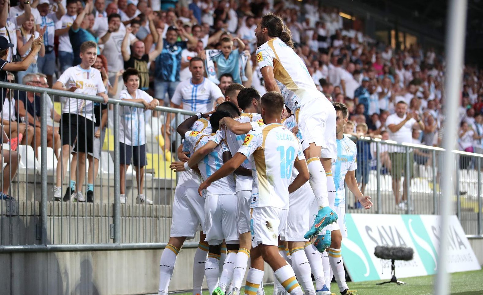 Prva utakmica 2. pretkola UEFA Konferencijske lige HNK Rijeka – Djurgardens Prva utakmica 2. pretkola UEFA Konferencijske lige HNK Rijeka – Djurgardens