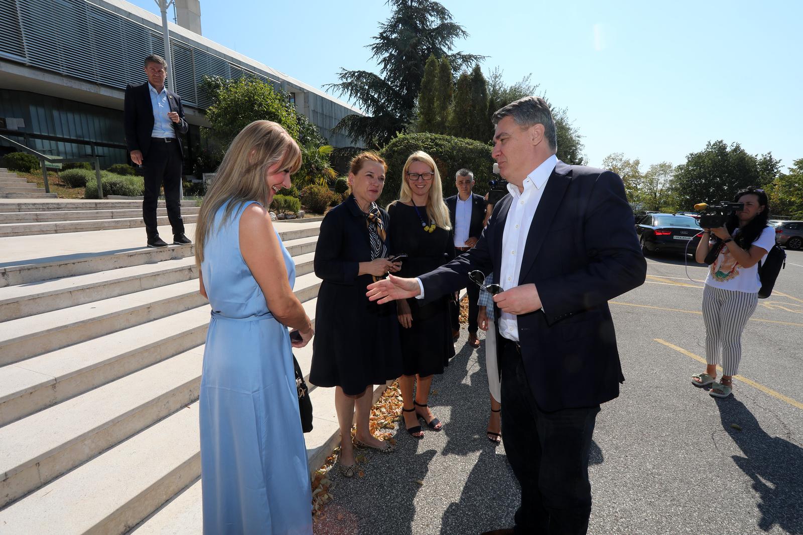 Rijeka: Predsjednik Milanović na svečanom otvorenju osmog izdanja ELSA, Ljetne pravne škole