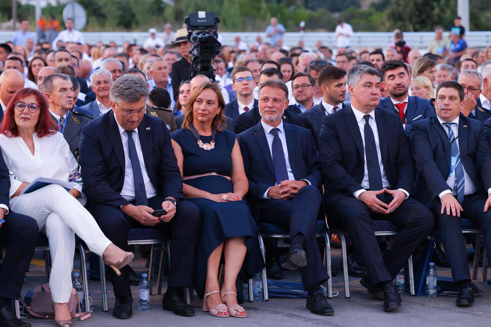 Komarna: Službeno otvorenje Pelješkog mosta Komarna: Službeno otvorenje Pelješkog mosta