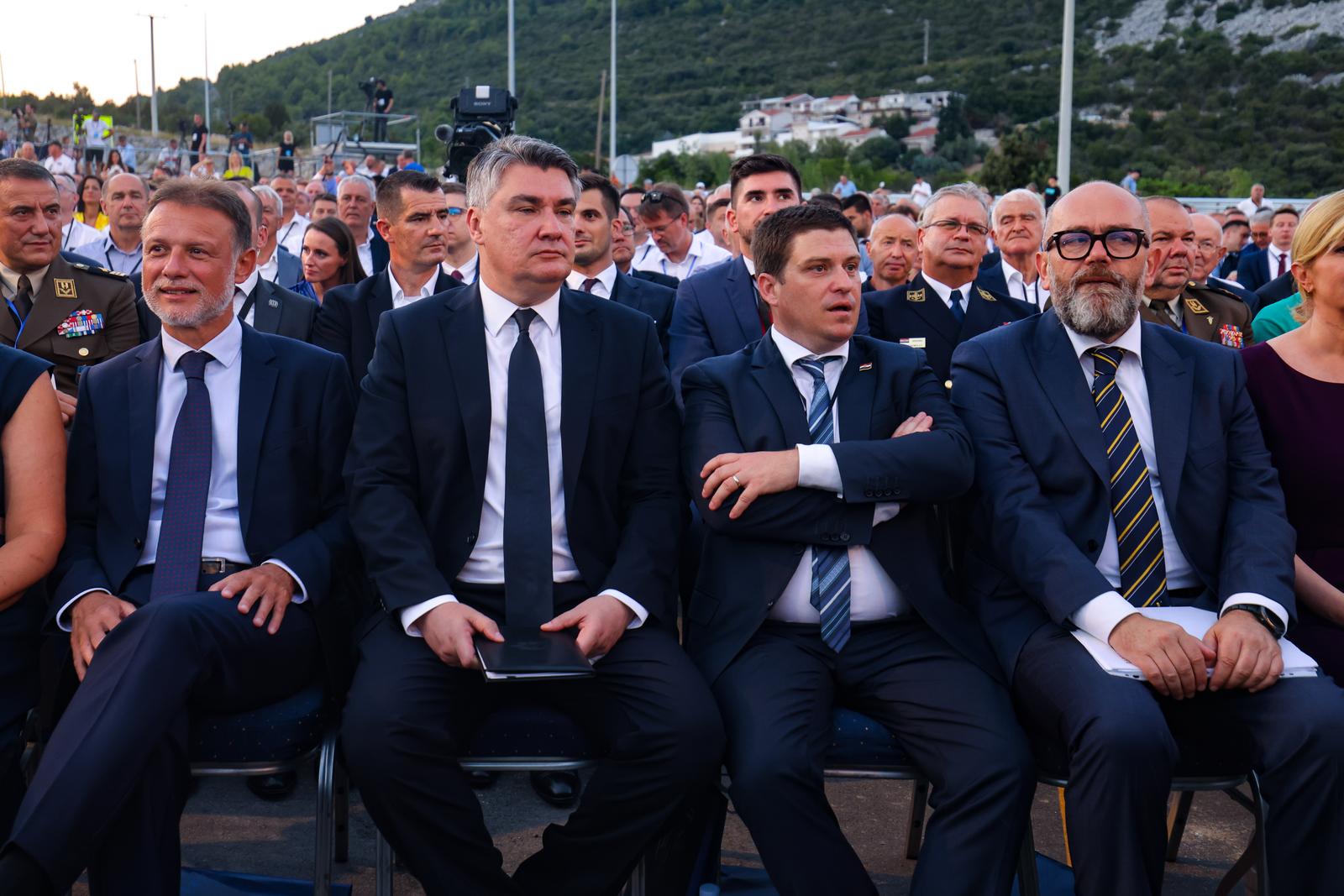 Komarna: Službeno otvorenje Pelješkog mosta Komarna: Službeno otvorenje Pelješkog mosta