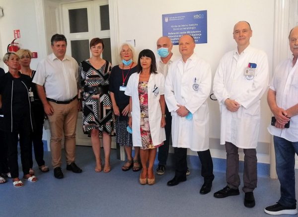 Upravno vijeće i Uprava KBC-a na zavodu za hematologiju 29072022