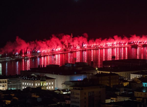 Rijeka: Bakljada Armade povodom obiljeavanja Dana pobjede i domovinske zahvalnosti